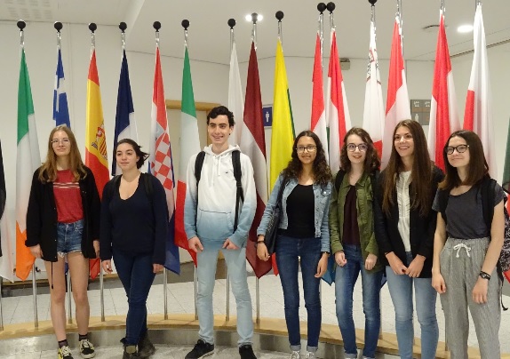 A LA UNE : EUROQUIZ 2018 - Une délégation du lycée Anna Judic à Bruxelles pour des rencontres européennes...