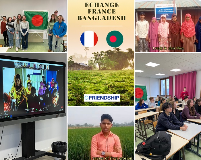 A LA UNE : (SECTION EUROPEENNE) ECHANGE AVEC LE BANGLADESH - Les Terminales Euro mènent un projet d'échange avec une école...